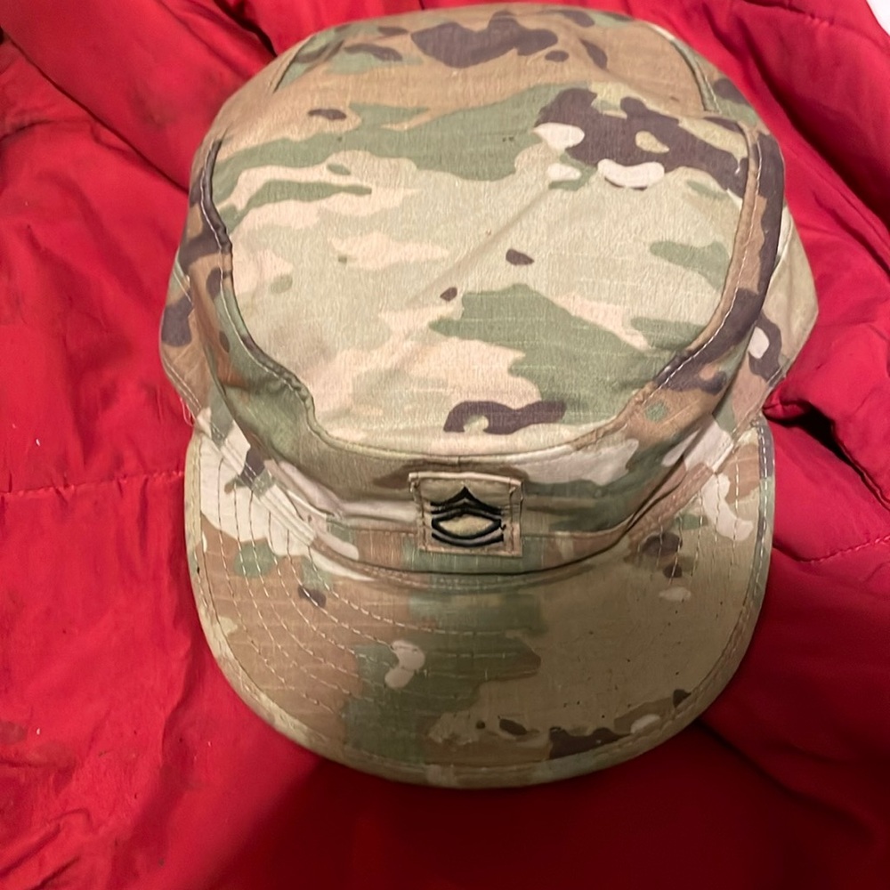 Legitimate United States Army First Sargent OCP Patrol Cap